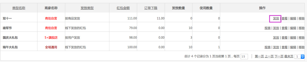 促销管理 2.2红包类型